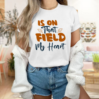 Camiseta Está Nesse Campo Meu Coração