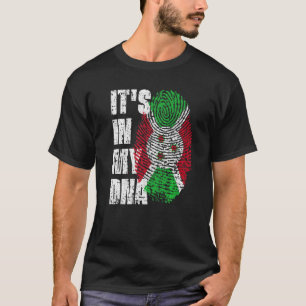 Camiseta Está no Burundi, Bandeira do Dna Burundi