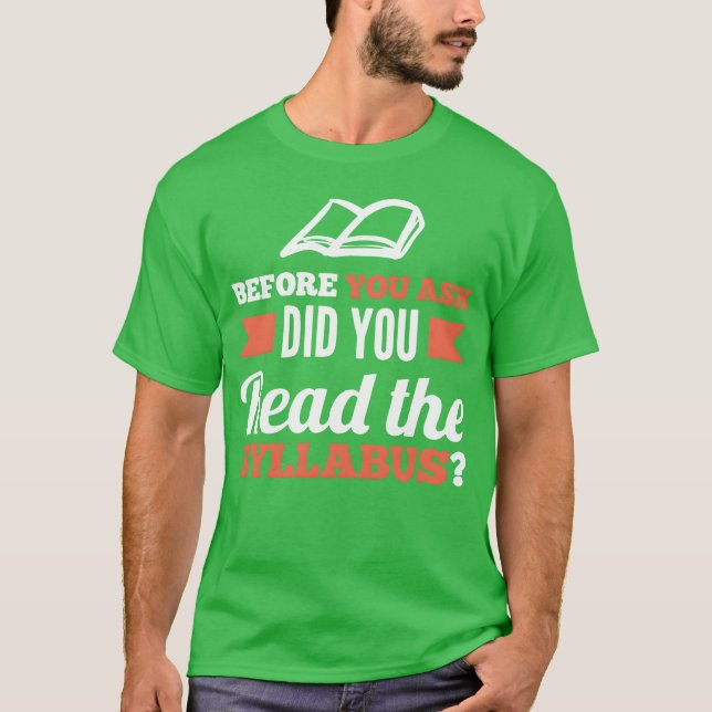 Camiseta está no currículo professor amigo (Frente)