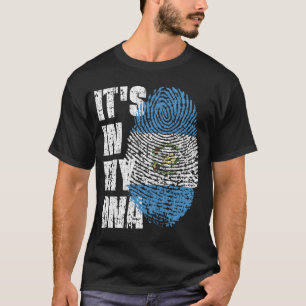 Camiseta Está no meu DNA, a guincheira guatemalteca.