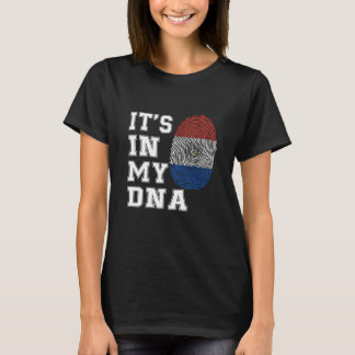 Camiseta Está no meu DNA, a Orgulhosa bandeira do Paraguai
