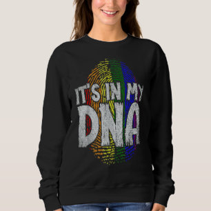 Camiseta Está No Meu Dna - Arco-Íris Orgulho gay