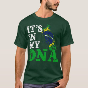 Camiseta Está no meu DNA Brasil