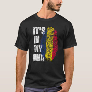 Camiseta Está no meu Dna Chad Flag Chade
