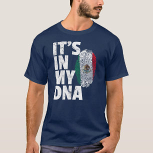 Camiseta Está no meu DNA Cinco de Mayo, Bandeira mexicana,