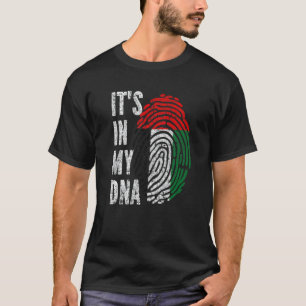 Camiseta Está no meu Dna Emirados Árabes, bandeira Uae Emir