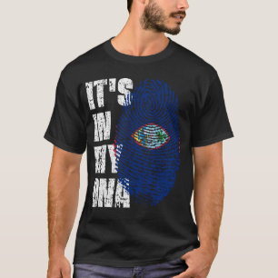 Camiseta Está no meu DNA Guam Flag Boy Gift