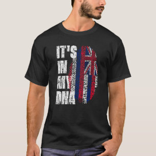 Camiseta Está no meu Dna Hawaii Flag Havaiano