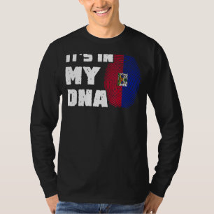 Camiseta Está no meu DNA, Homens da Impressão Digital do Ha