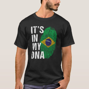 Camiseta Está no meu DNA, homens do Orgulho Brasileiro, Ban