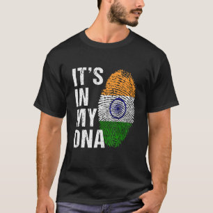 Camiseta Está no meu DNA, índio do Orgulho índia, mulheres 