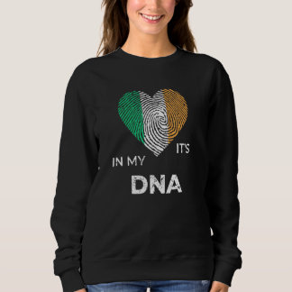Camiseta Está No Meu Dna Irish Flag Nacionalidade Da Irland