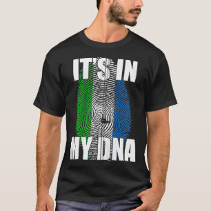 Camiseta Está no meu DNA Krio Flag Zip