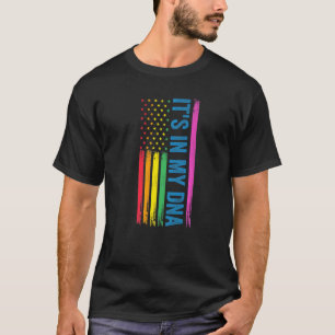 Camiseta Está no meu DNA Lgbtq