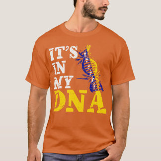 Camiseta Está no meu DNA na Bósnia