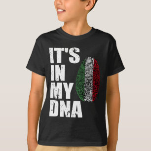Camiseta Está no meu DNA, na Itália, Sinalizador Italiano