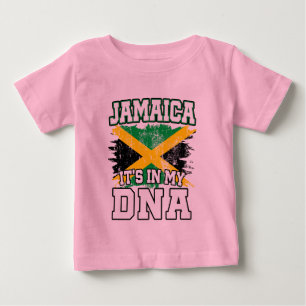 Camiseta Está no meu DNA, o Orgulho jamaicano Jamaica Flag 