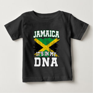 Camiseta Está no meu DNA, o Orgulho jamaicano Jamaica Flag 