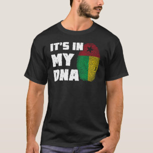 Camiseta Está no meu DNA, os homens das impressões digitais