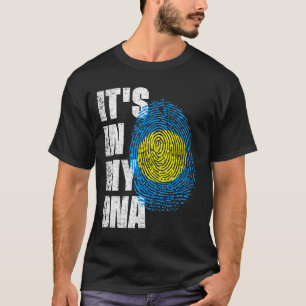 Camiseta ESTÁ NO MEU DNA Palau Flag