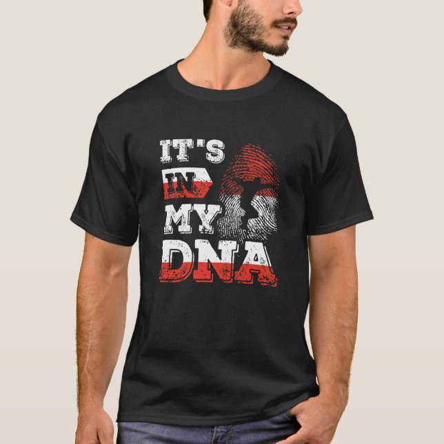 Camiseta Está No Meu Dna Parkour (Frente)