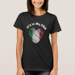Camiseta Está no meu DNA Patrimônio Italiano