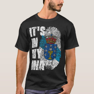 Camiseta ESTÁ NO MEU DNA, Pavilhão Galiza