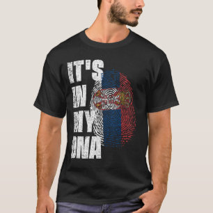 Camiseta ESTÁ NO MEU DNA, Pavilhão Sérvia
