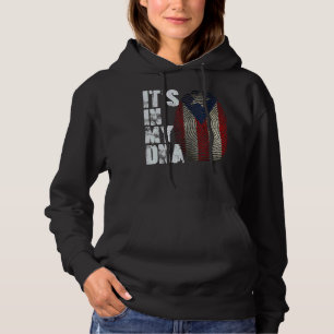 Camiseta Está no meu Dna Porto Rico Bandeira Porto Rico Hom