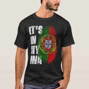 Camiseta Está No Meu Dna Portugal Bandeira Português