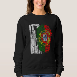 Camiseta Está No Meu Dna Portugal Gráfico Para Homens Portu