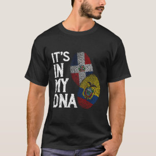 Camiseta Está No Meu Dna República Dominicana Equatoriana E