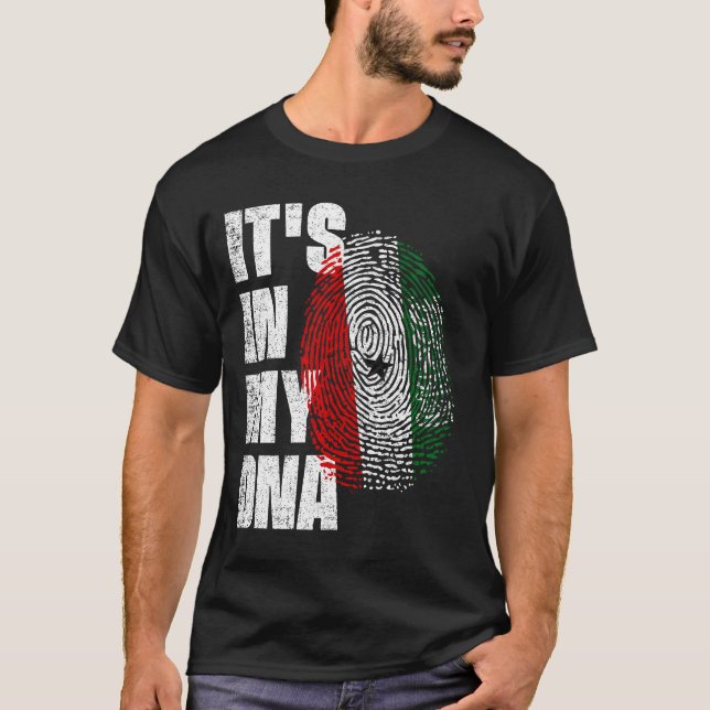 Camiseta ESTÁ NO MEU DNA Somaliland Flag (Frente)