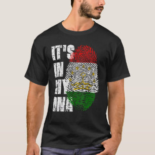 Camiseta Está No Meu Dna Tajiquistão Banque Tajiquistão