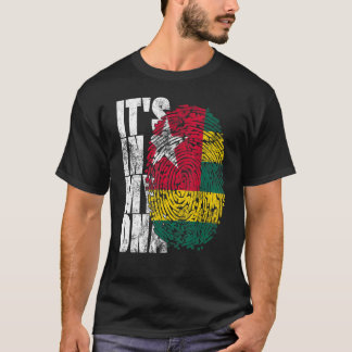 Camiseta Está no meu Dna Togo Graphic for Men Women Togoles