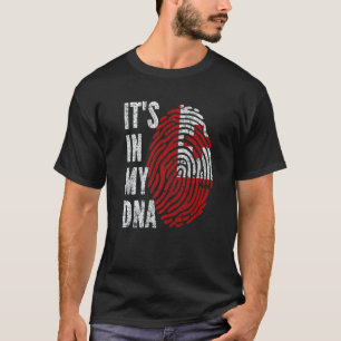 Camiseta Está no meu Dna Tonga Flag Tongan