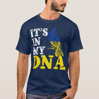 Camiseta Está no meu DNA Ucrânia