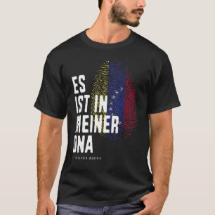 Camiseta Está No Meu Dna Venezuela Bandeira venezuelana