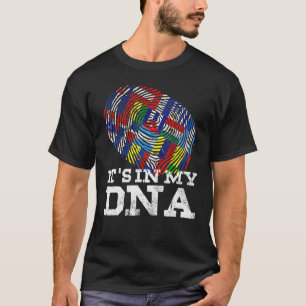 Camiseta Está no meu Mês do Patrimônio Hispânico do Dna, La