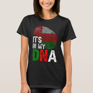 Camiseta Está no Patriótico da Impressão Digital de Dna Oma