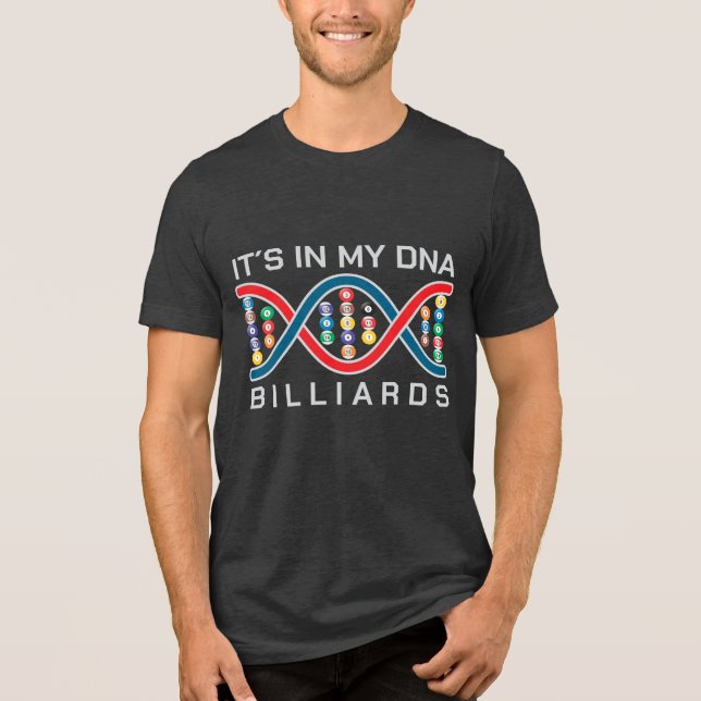 Camiseta Está nos meus bilhares de dna (Frente)