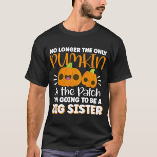Camiseta Esta Pequena Abóbora Vai Ser A Grande Irmã Hall