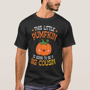 Camiseta Esta Pequena Abóbora Vai Ser Um Grande Primo