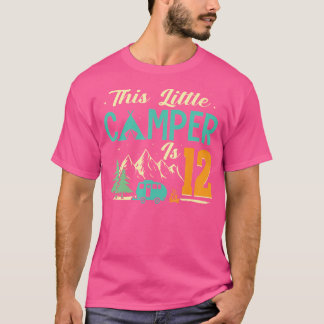 Camiseta Esta Pequena Campa É 12 Camp Lover 12 Camp Camping