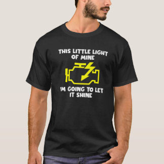 Camiseta Esta Pequena mina De Luz Vou Deixá-La Brilhar C