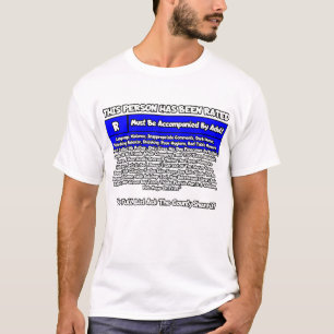Camiseta Esta pessoa foi classificada como R...