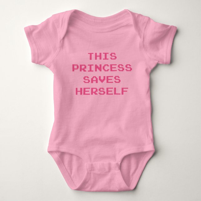 Camiseta Esta Princesa Se Salva (Frente)