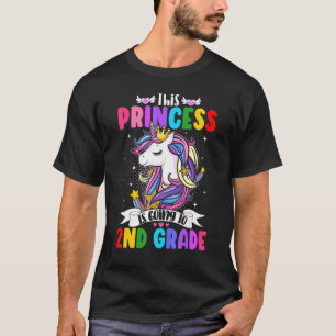 Camiseta Esta Princesa Vai A segundo Da Unicórn Magica