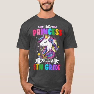 Camiseta Esta Princesa Vai Para A Magica Unicorna 5