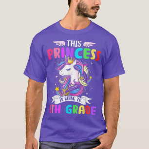 Camiseta Esta Princesa Vai Para A Magica Unicorna 6